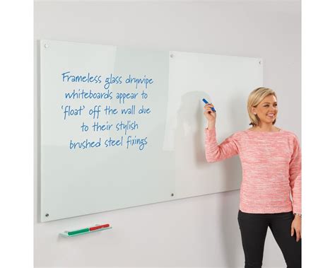 WriteOn Glass Magnetic Whiteboard - Metroplan | Cost Cutters UK