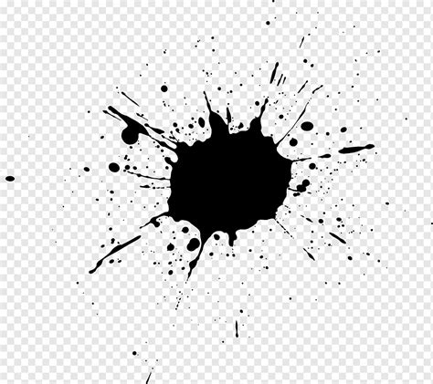 Texture Paint, Splatter, ink, white, text png | PNGWing