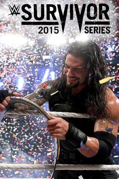 How to watch and stream WWE Survivor Series 2015 - 2015 on Roku