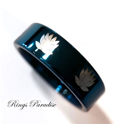 Lotus Engagement Ring Lotus Ring Lotus Flower Ring Lotus | Etsy