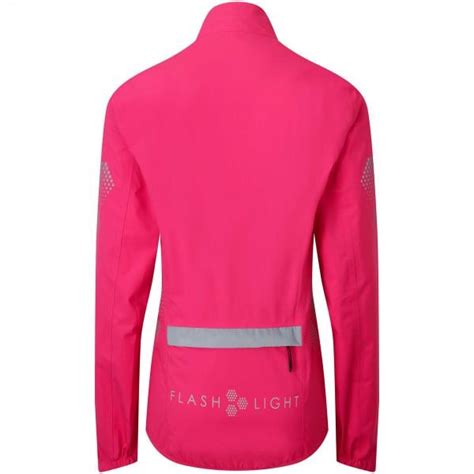 DHB FLASHLIGHT WATERPROOF Women's Waterproof Jacket Pink 2022 | Probikeshop