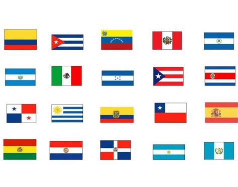 English Speaking Countries Flags