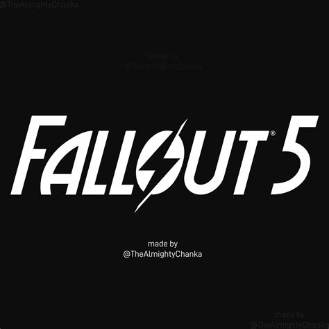 I made a logo for a Fallout 5, thoughts? : Fallout