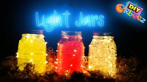 Orbeez DIY How to Make Light Jars | Official Orbeez | Jar lights, How to make light, Jar