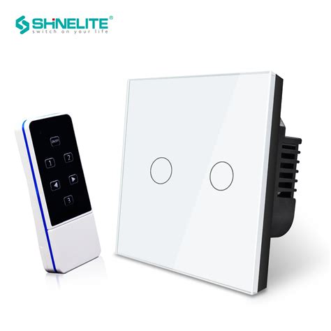 EU Remote control light touch switch ,Wall switch White Crystal Luxury ...