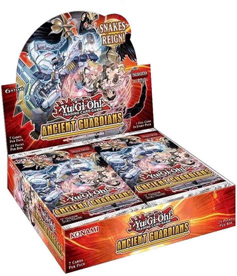 Konami Yu-Gi-Oh Ancient Guardians Booster Box First Edition Trading Card Game - Walmart.com