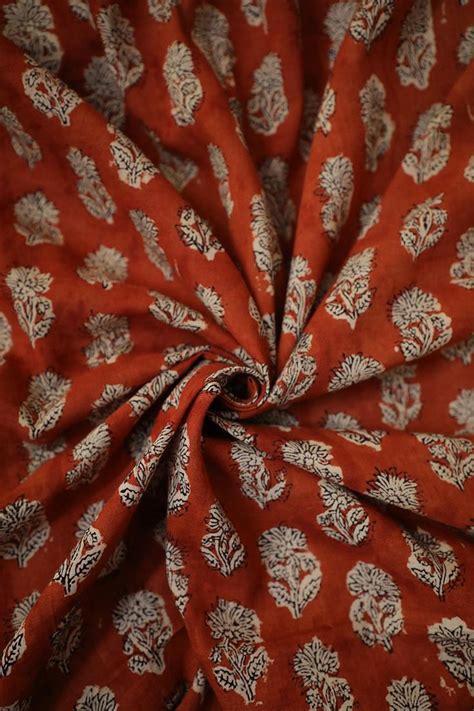 Bagru Print - Buy Hand Block Printed Bagru Fabric Online in India