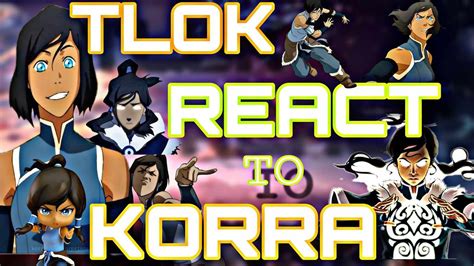 🐼🐨🐻‍ ️THE LEGEND OF KORRA , REACT TO AVATAR KORRA , FUNNY EDIT'S,TLOK ...