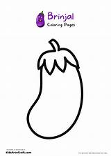 Eggplant Coloring Pages  Cool sketch template