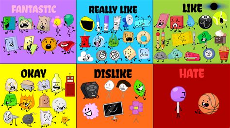 Battle For Bfdi Characters