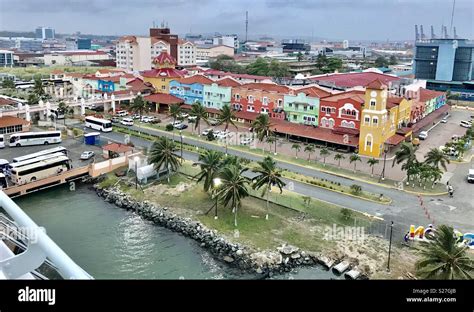 Colon cruise port panama Stock Photo - Alamy