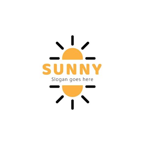 Premium Vector | Sunny business logo design