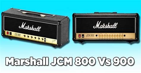 Marshall JCM 800 Vs 900 [Difference & Which is Better]