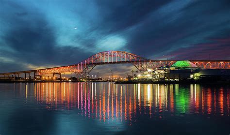 Corpus Christi Harbor Bridge Photograph by Angie Birmingham