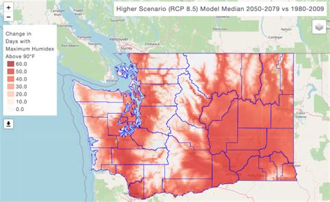 Climate Mapping for a Resilient Washington | Climate Impacts Group