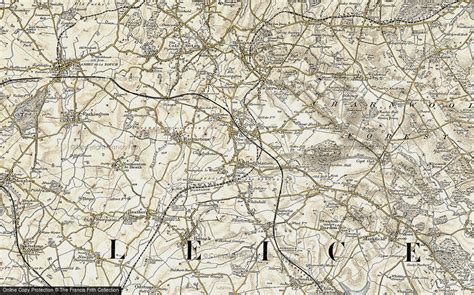 Old Maps of Coalville, Leicestershire - Francis Frith