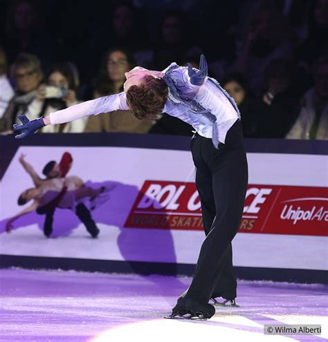 Ilia Malinin performing in the 2023 Bol On Ice...