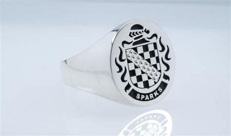 Sparks Family Crest – Heraldic Jewelry