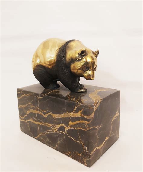 Antique Panda Bear Sculpture | Antik Spalato Shop