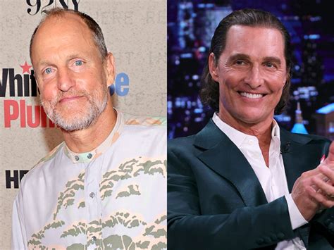 Woody Harrelson wants Matthew McConaughey to take a DNA test to find out if they're brothers ...