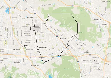 Burbank Council Districting