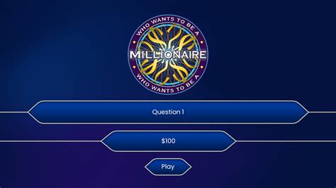 Who Wants To Be A Millionaire Powerpoint Template Download