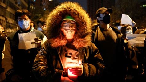 At the heart of China’s protests against zero-Covid, young people cry ...