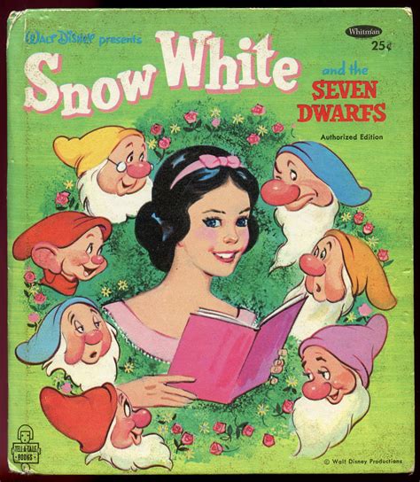 Filmic Light - Snow White Archive: 1957 Snow White "Tell-A-Tale" Book