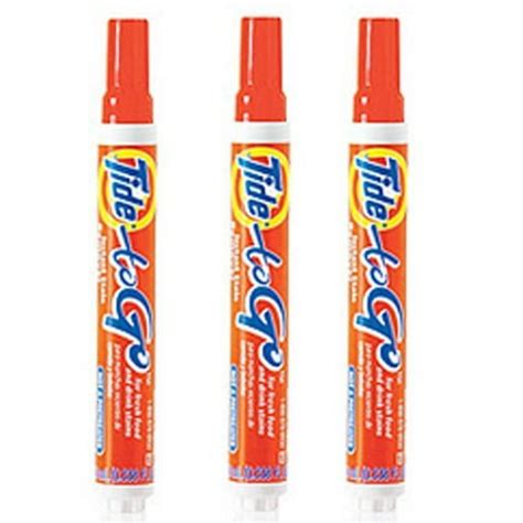 Tide - 3x Pack - Stain Remover Pen To Go - Instant Stain Remover by ...