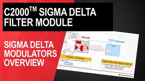 Sigma Delta Modulator Overview - YouTube