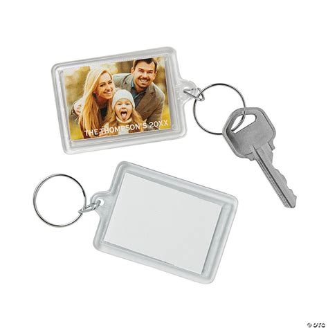 Personalized Custom Photo Keychains | Oriental Trading