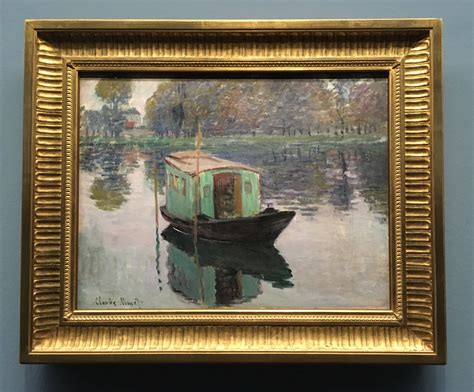 Monet Exhibition, Claude Monet, Vienna, Boat, Studio, Paintings, Dinghy, Paint, Painting Art