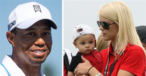 Charlie Woods looks just like his father and mother at 12