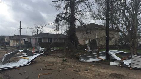 PHOTOS: Damage in New Orleans from tornado