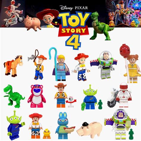 Lego Minifigures Toy Story 4 MINI Figures Building Blocks Toys for ...