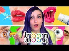 Troom Troom | DIY Edible Makeup Ideas / School Supplies / Funny Pranks! Pranks for Back to Sc ...