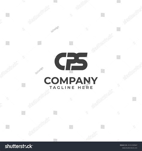 Cps Letter Monogram Logo Design Stock Vector (Royalty Free) 2131159567 ...