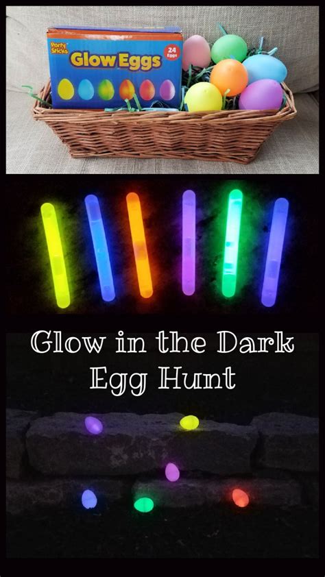 Outdoor Easter Egg Hunt Ideas | Glow in the Dark - Edventures with Kids