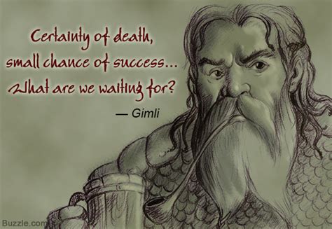 Gimli Lord Of The Rings Quotes. QuotesGram