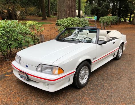 7K-Mile 1988 Ford Mustang GT 5.0 Convertible for sale on BaT Auctions ...