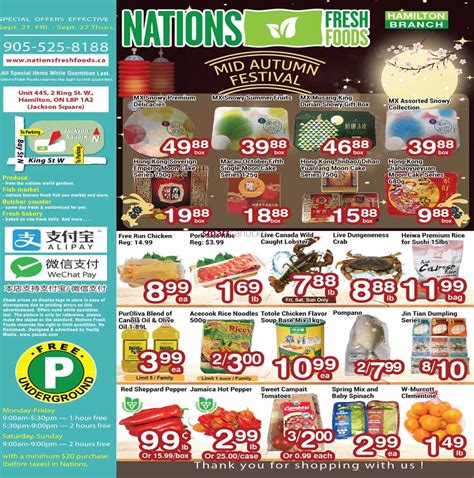 Nations Fresh Foods (Hamilton) Flyer September 21 to 27