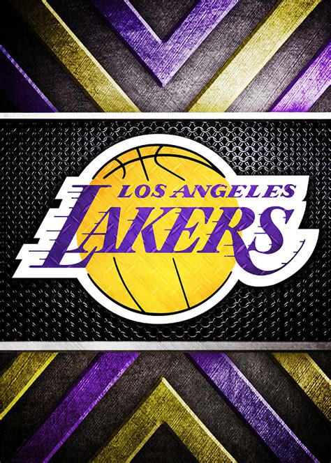 Los Angeles Lakers Logo Art Digital Art by William Ng - Fine Art America