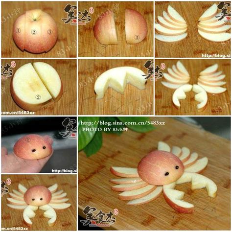 Food Art DIY - Apple Crab