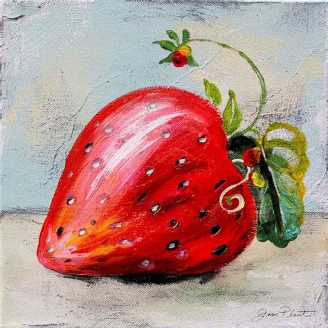 Abstract Kitchen Fruit II Wall Art | Painting | by Jean Plout