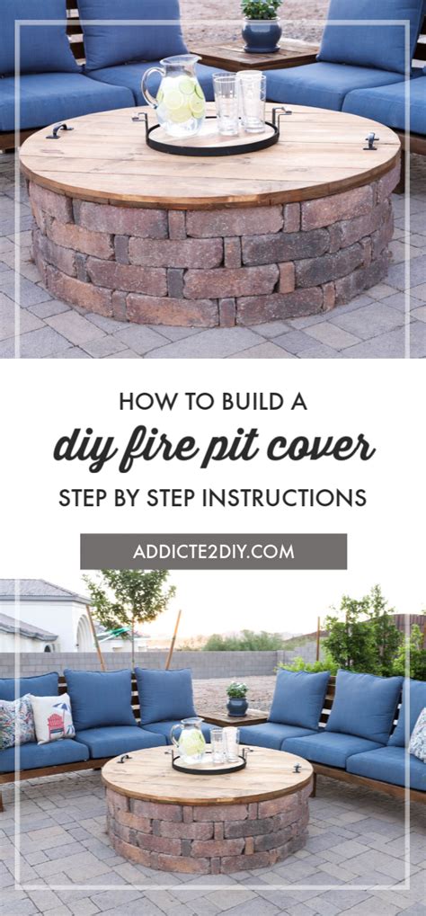 how-to-build-a-diy-fire-pit-cover - Addicted 2 DIY