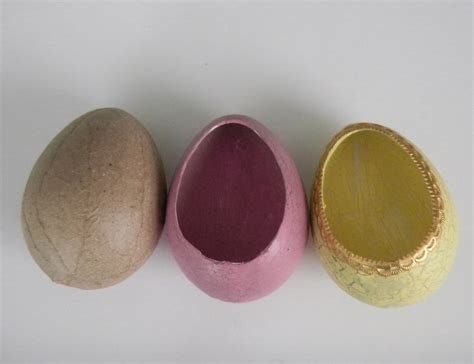 ginderellas: Paper-Mache Easter Eggs