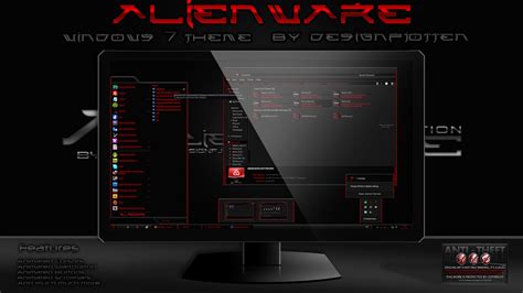 Alienware RED Theme for Windows 7 | ADSB's BLOG (Andy Darmawan SB)