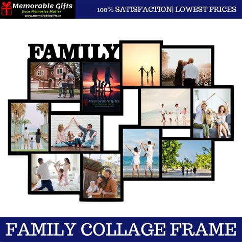 Family Collage Frame - Memorable Gifts