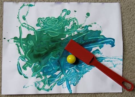 Preschool Is Fun Planning Activities: Magnet Painting