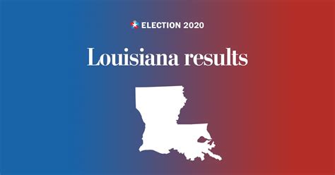 Louisiana 2020 live election results | The Washington Post